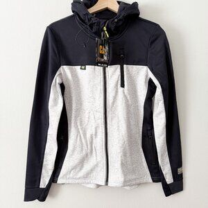 CAT Caterpillar H2O Hooded Zip Up Hoodie Sweatshirt Women's Small NWT